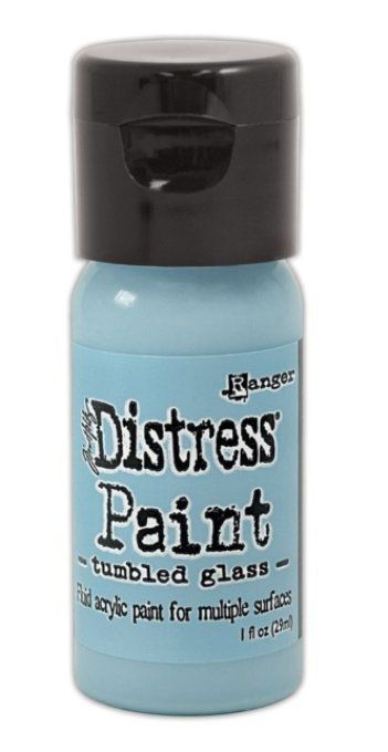 Ranger - Distress paint - couleur Tumbled glass - 29ml - peinture acrylique fluide