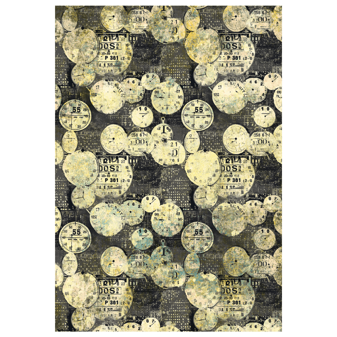 Ciao Bella- 4 feuilles de papier de riz , Format A4 - Time capsule