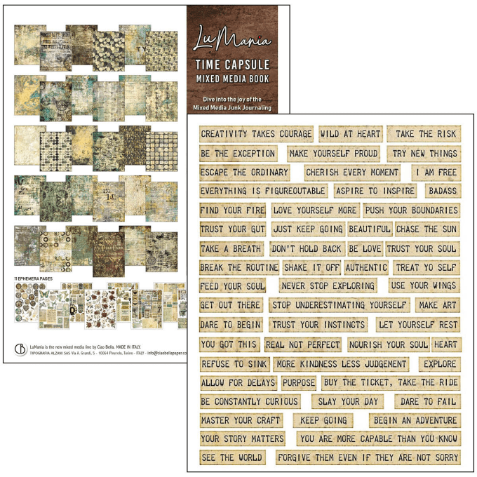 Ciao Bella - Livre Mixed media -  Time Capsule A4 Maxi