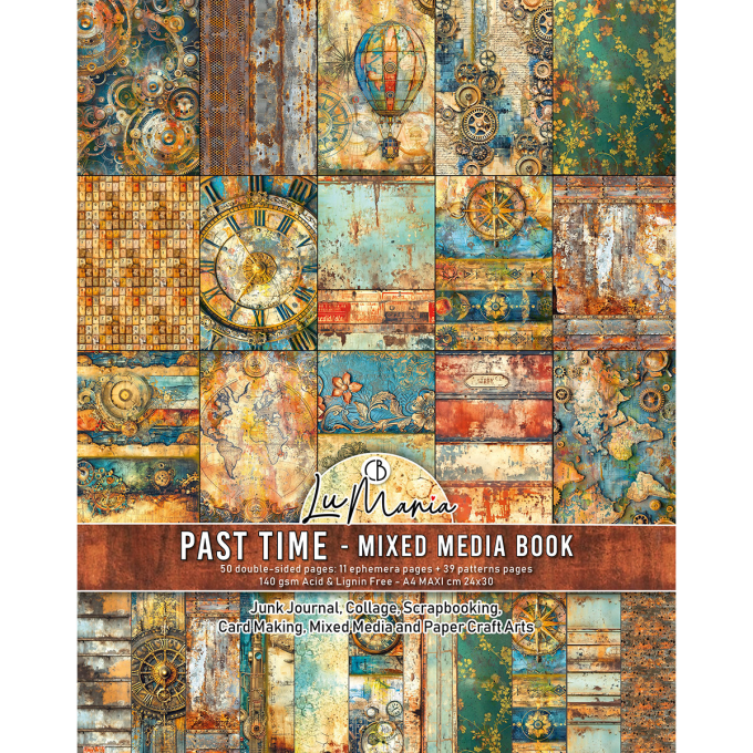 Ciao Bella - Livre Mixed media -  Past time -  A4 Maxi
