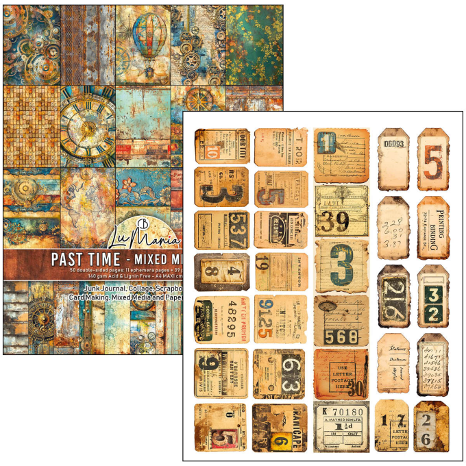 Ciao Bella - Livre Mixed media -  Past time -  A4 Maxi