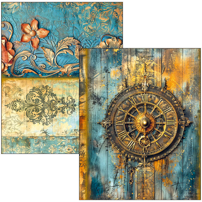 Ciao Bella - Livre Mixed media -  Past time -  A4 Maxi