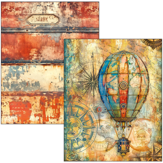 Ciao Bella - Livre Mixed media -  Past time -  A4 Maxi