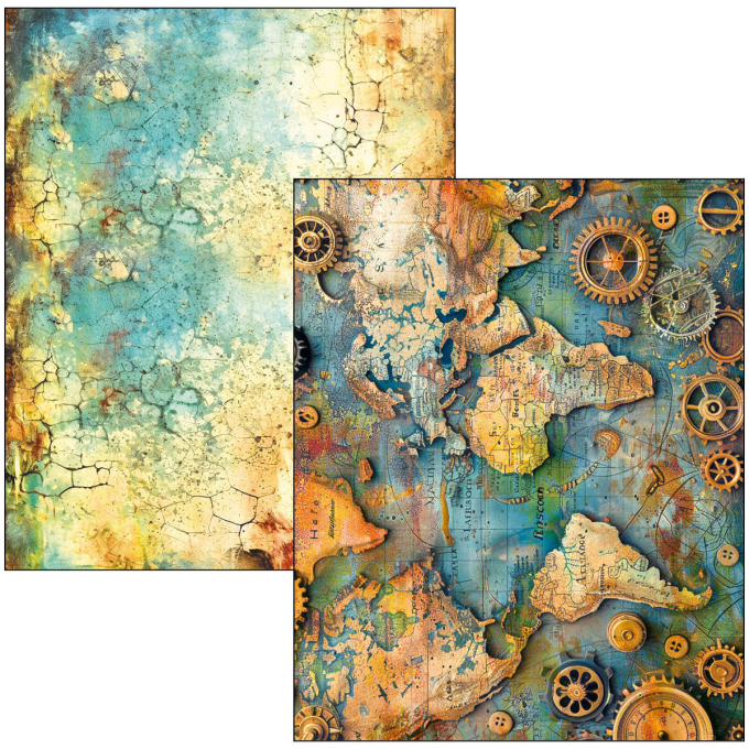 Ciao Bella - Livre Mixed media -  Past time -  A4 Maxi