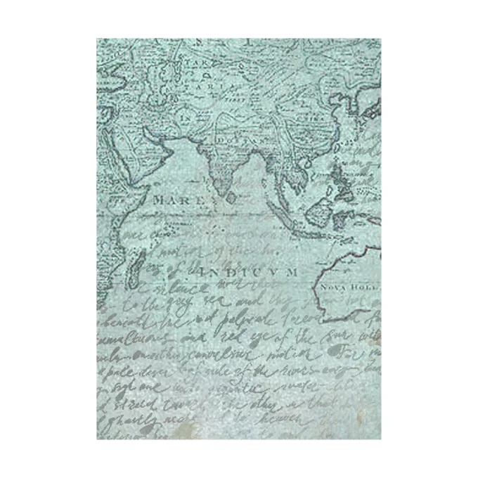 8 Feuilles de riz, Stampéria, Format A6 (10.5x14.8cm) - Around the world