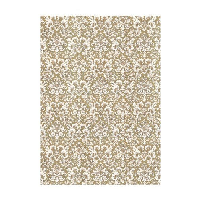 8 Feuilles de riz, Stampéria, Format A6 (10.5x14.8cm) - Christmas greetings