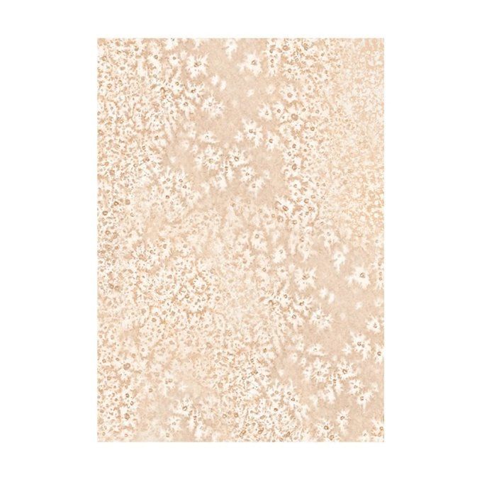 8 Feuilles de riz, Stampéria, Format A6 (10.5x14.8cm) - All around xmas