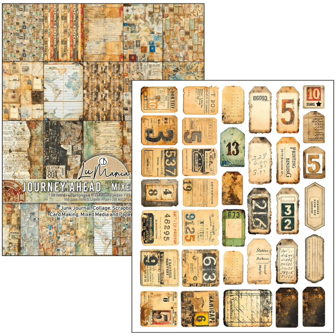 Ciao Bella - Livre Mixed media -  Journey Ahead -  A4 Maxi