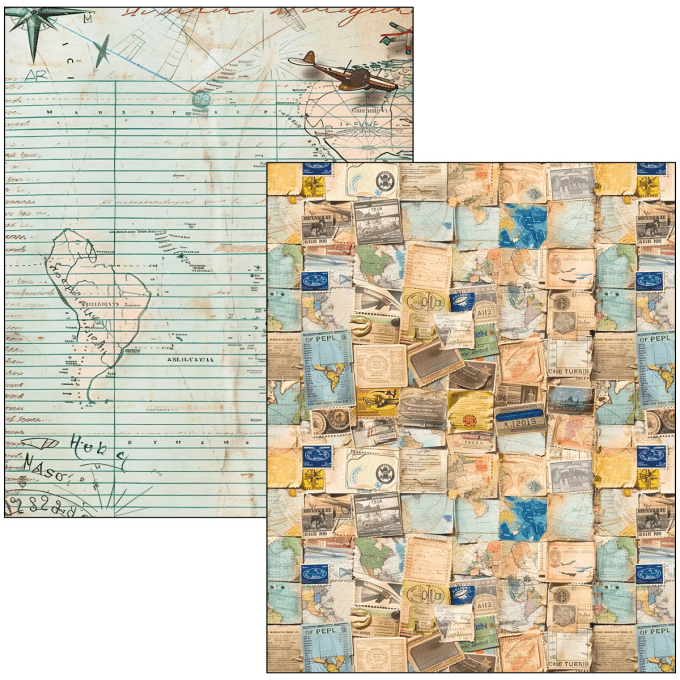 Ciao Bella - Livre Mixed media -  Journey Ahead -  A4 Maxi