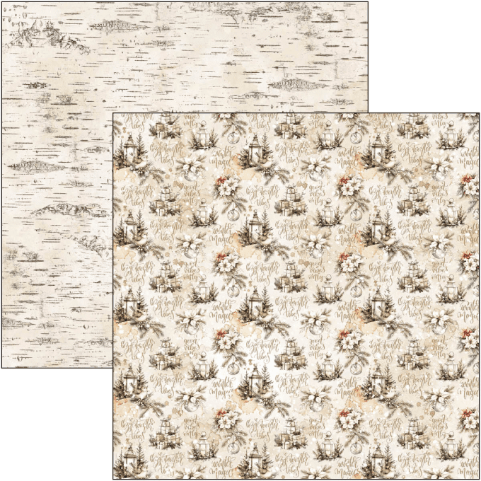 Ciao Bella, collection Winter season - 20x20cm - 12 feuilles - 190gsm 