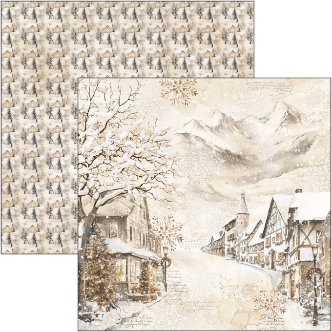 Ciao Bella, collection Winter season - 20x20cm - 12 feuilles - 190gsm 