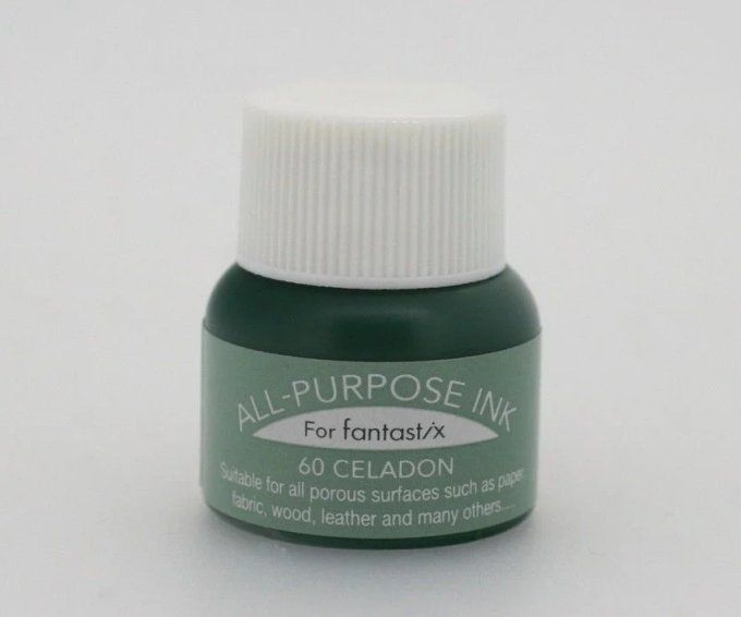 Tsukineko, Flacon d'encre All-Purpose, 15ml - Couleur : Celadon