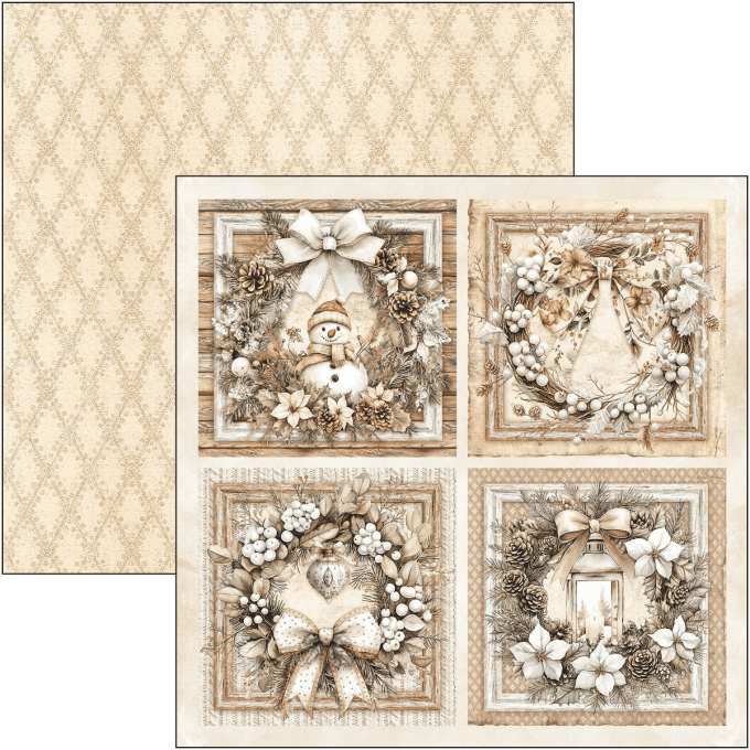 Ciao Bella, collection Winter season, Patterns - 30x30cm - 8 feuilles - 190gsm
