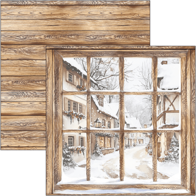 Ciao Bella, collection Winter season, Patterns - 30x30cm - 8 feuilles - 190gsm