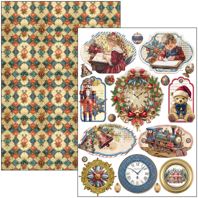 Ciao Bella, collection Toy shop, Format A4 - 9 feuilles - 190gsm