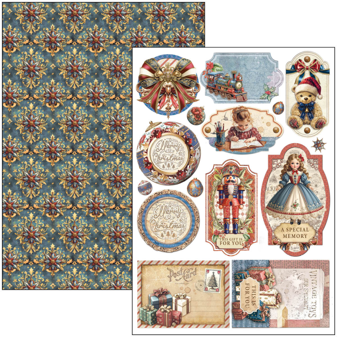 Ciao Bella, collection Toy shop, Format A4 - 9 feuilles - 190gsm