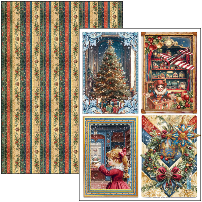 Ciao Bella, collection Toy shop, Format A4 - 9 feuilles - 190gsm