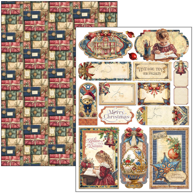 Ciao Bella, collection Toy shop, Format A4 - 9 feuilles - 190gsm