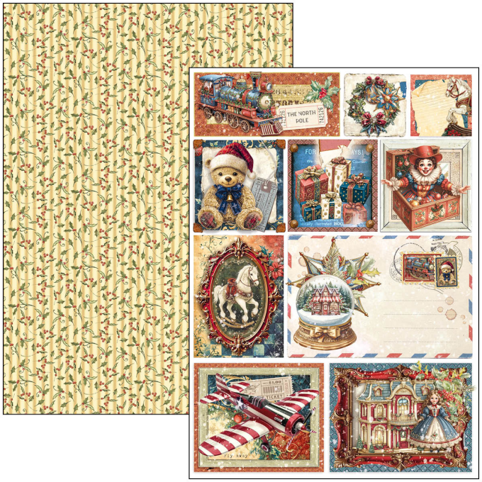 Ciao Bella, collection Toy shop, Format A4 - 9 feuilles - 190gsm