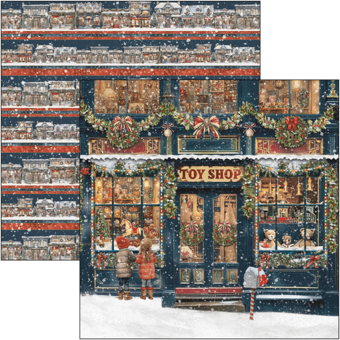 Ciao Bella, collection Toy shop - 20x20cm - 12 feuilles - 190gsm