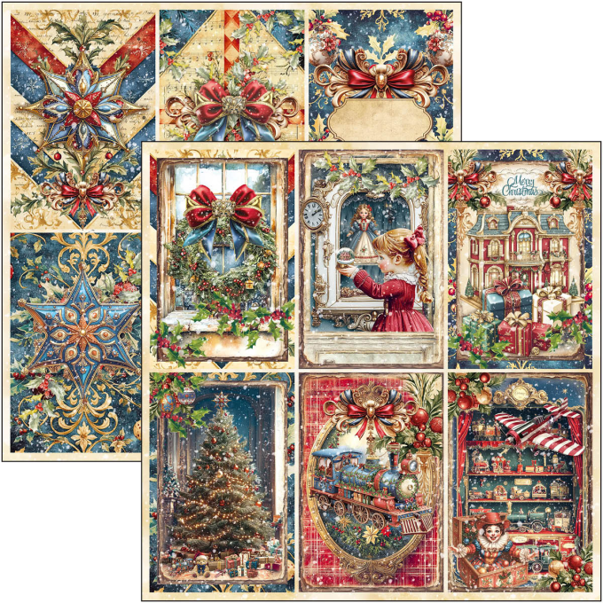 Ciao Bella, collection Toy shop - 20x20cm - 12 feuilles - 190gsm