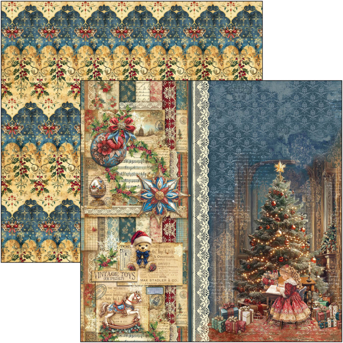 Ciao Bella, collection Toy shop - 30x30cm - 12 feuilles - 190gsm