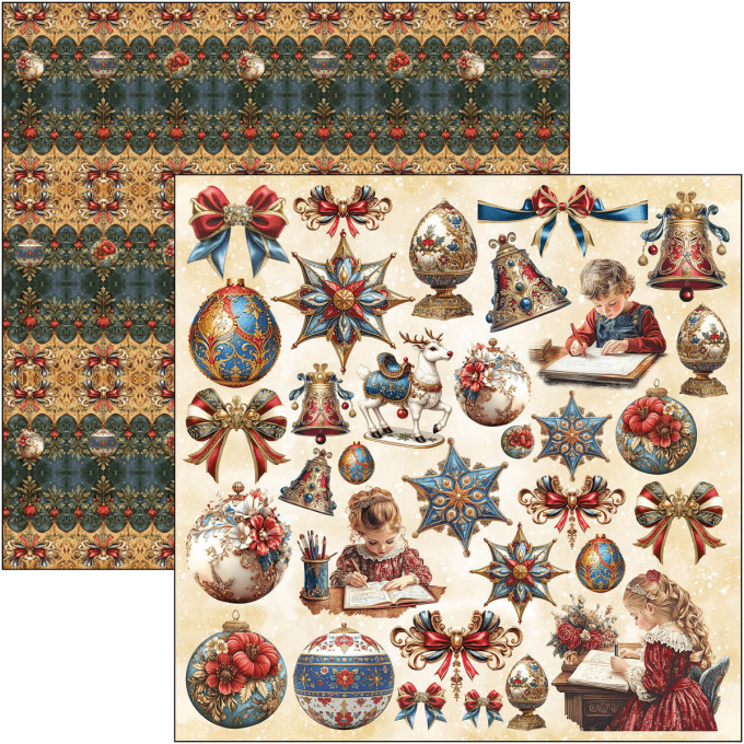 Ciao Bella, collection Toy shop - 30x30cm - 12 feuilles - 190gsm