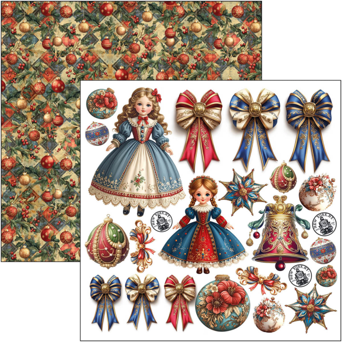 Ciao Bella, collection Toy shop - 15x15cm - 24 feuilles - 190gsm