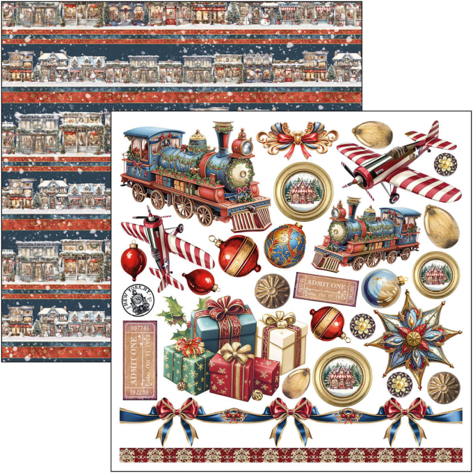 Ciao Bella, collection Toy shop - 15x15cm - 24 feuilles - 190gsm