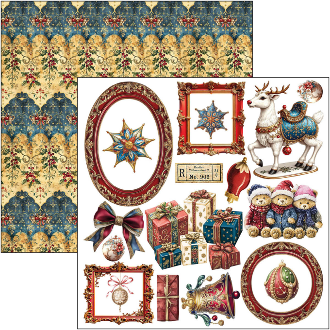 Ciao Bella, collection Toy shop - 15x15cm - 24 feuilles - 190gsm