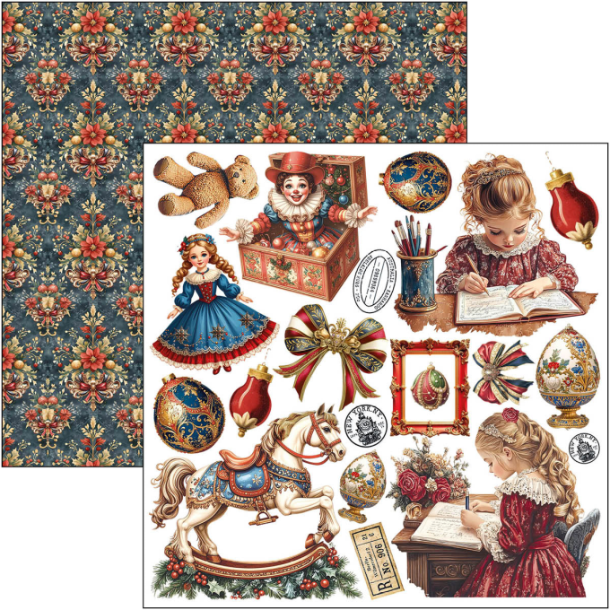 Ciao Bella, collection Toy shop - 15x15cm - 24 feuilles - 190gsm