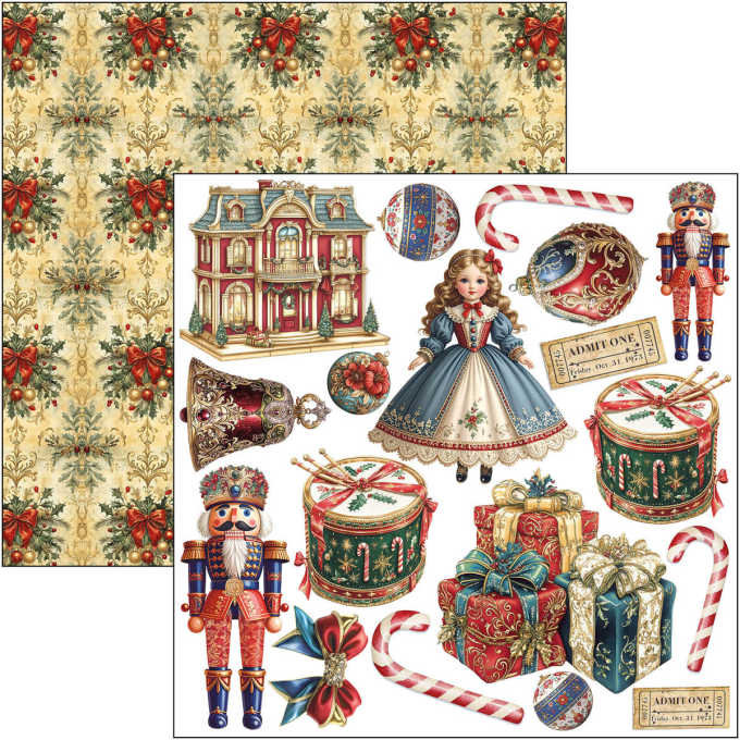 Ciao Bella, collection Toy shop - 15x15cm - 24 feuilles - 190gsm