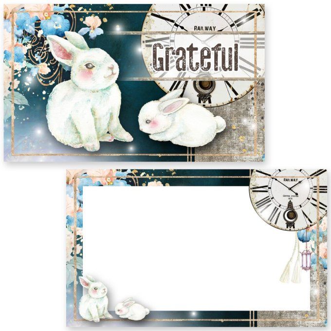 20 die-cuts, Memory-Place, Moon bunny