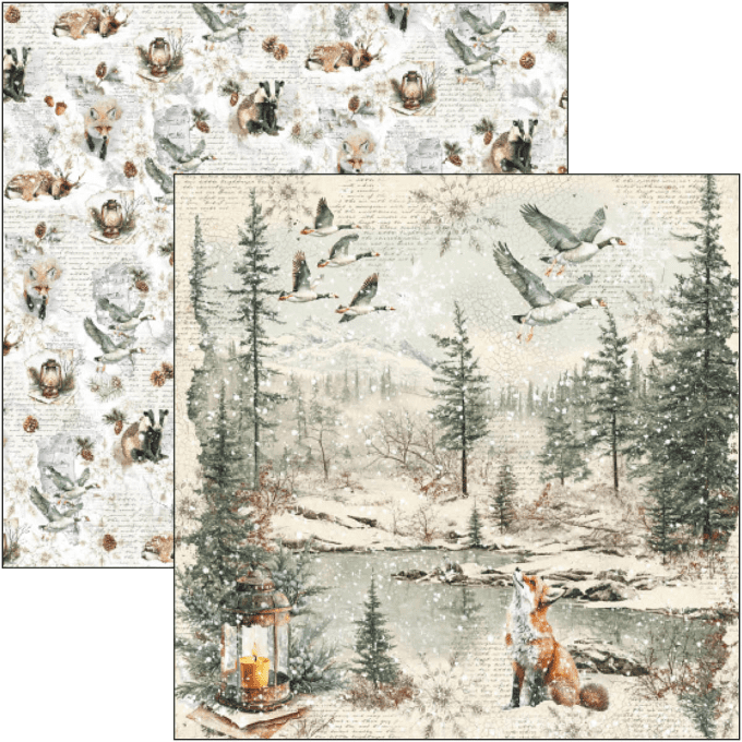 Ciao Bella, collection Forest Tales - 20x20cm - 12 feuilles - 190gsm