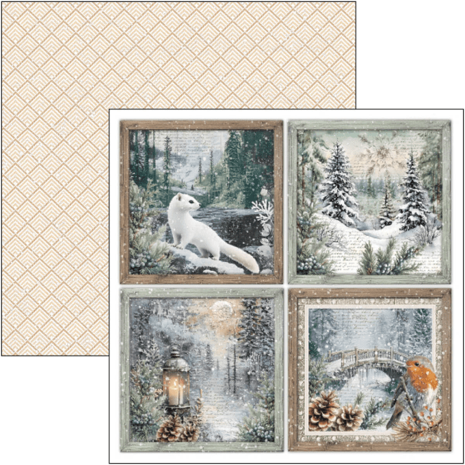 Ciao Bella, collection Forest Tales - 20x20cm - 12 feuilles - 190gsm
