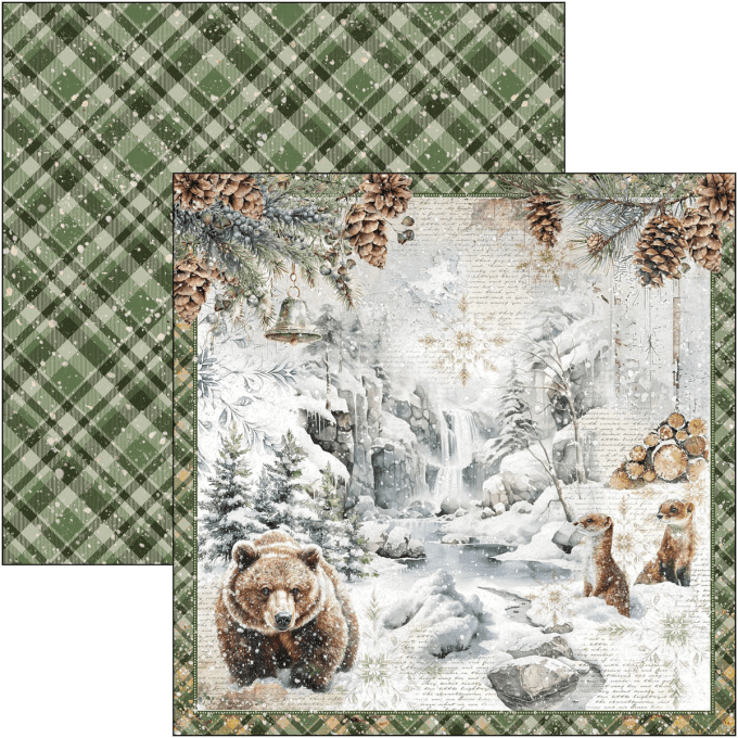 Ciao Bella, collection Forest Tales - 20x20cm - 12 feuilles - 190gsm
