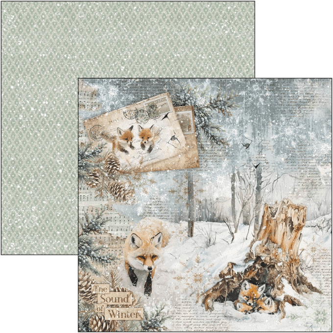 Ciao Bella, collection Forest Tales - 20x20cm - 12 feuilles - 190gsm