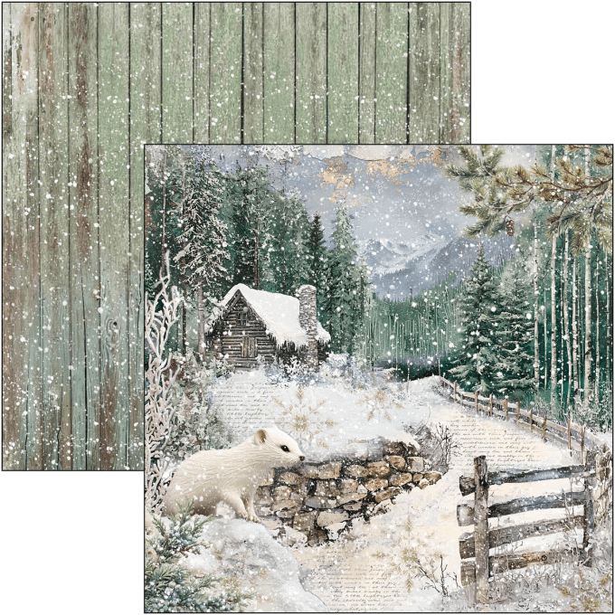 Ciao Bella, collection Forest Tales - 20x20cm - 12 feuilles - 190gsm