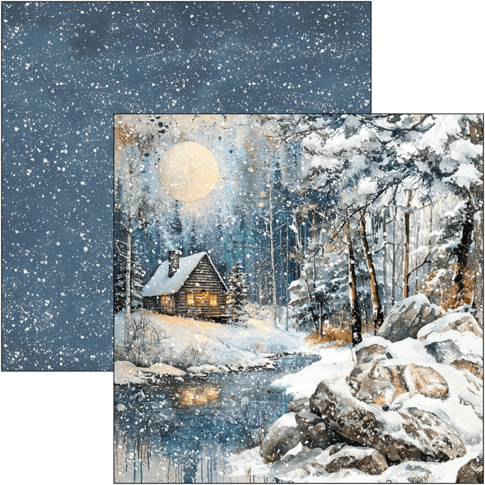Ciao Bella, collection Forest Tales - 30x30cm - 12 feuilles - 190gsm