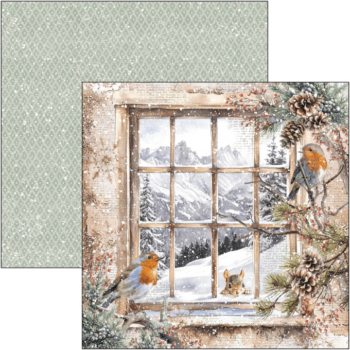 Ciao Bella, collection Forest Tales - 30x30cm - 12 feuilles - 190gsm