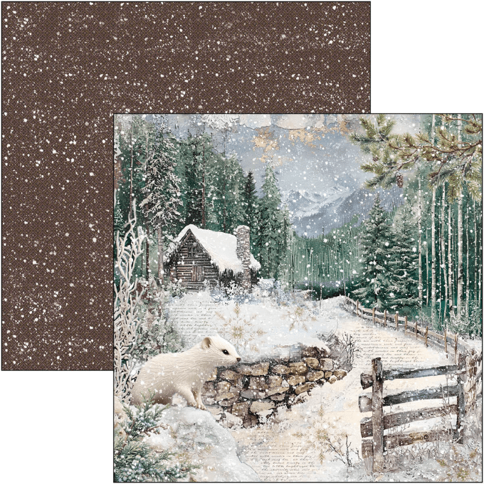 Ciao Bella, collection Forest Tales - 30x30cm - 12 feuilles - 190gsm