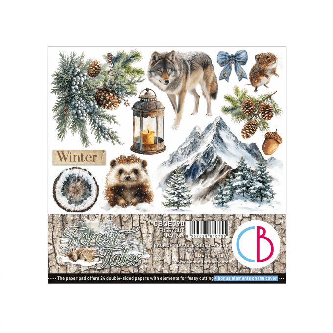 Ciao Bella, collection Forest Tales - 15x15cm - 24 feuilles - 190gsm
