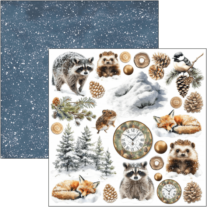 Ciao Bella, collection Forest Tales - 15x15cm - 24 feuilles - 190gsm