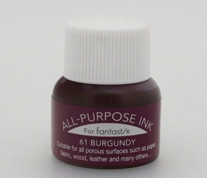 Tsukineko, Flacon d'encre All-Purpose, 15ml - Couleur : Burgundy