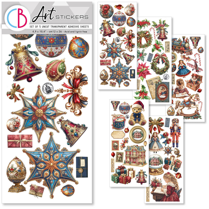 Ciao Bella, Stickers, Toy shop, 5 feuilles