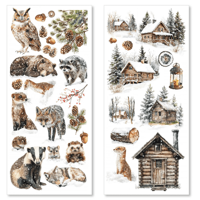 Ciao Bella, Stickers, Forest Tales, 5 feuilles
