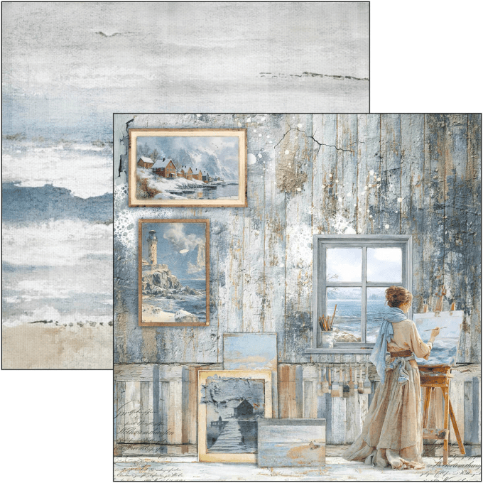 Ciao Bella, collection An artist journey - 20x20cm - 12 feuilles + 1 extra - 190gsm