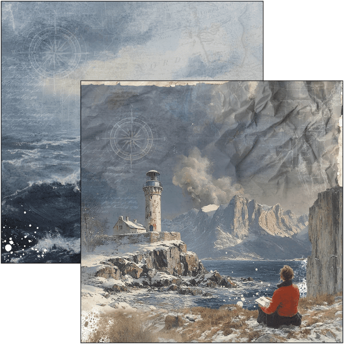 Ciao Bella, collection An artist journey - 30x30cm - 12 feuilles + 1 feuille extra - 190gsm