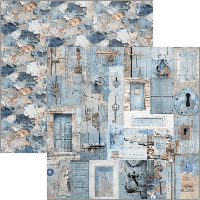 Ciao Bella, collection An artist journey - 30x30cm - 12 feuilles + 1 feuille extra - 190gsm