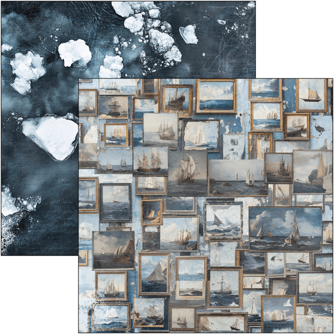 Ciao Bella, collection An artist journey - 30x30cm - 12 feuilles + 1 feuille extra - 190gsm